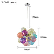 Whitmore Loop Glass Linear Chandelier — gallery image 16