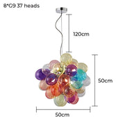 Whitmore Loop Glass Linear Chandelier — gallery image 18