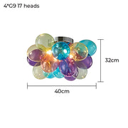 Whitmore Loop Glass Linear Chandelier — gallery image 21