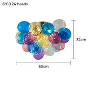 Whitmore Loop Glass Linear Chandelier — gallery image 22
