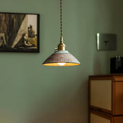Woodford Loop Ceramic Linear Pendant Light — gallery image 7