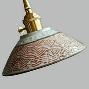 Woodford Loop Ceramic Linear Pendant Light — gallery image 6