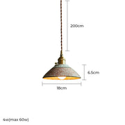Woodford Loop Ceramic Linear Pendant Light — gallery image 17