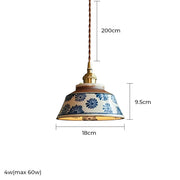 Woodford Loop Ceramic Linear Pendant Light — gallery image 16