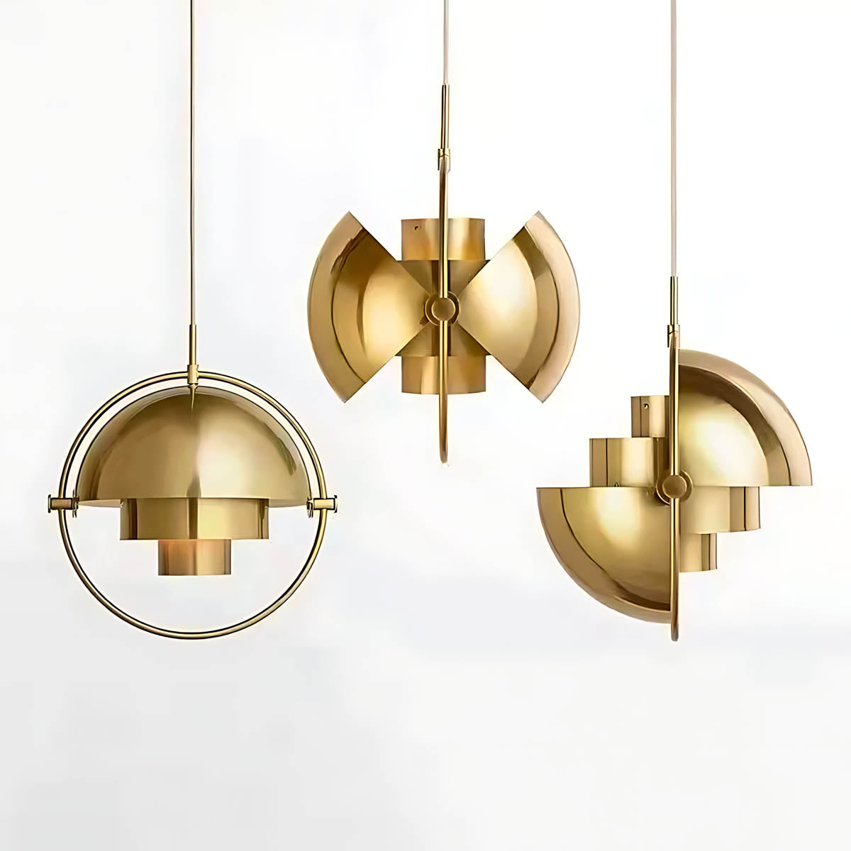 Bracken Frame Iron Ring Pendant Light — gallery image 11