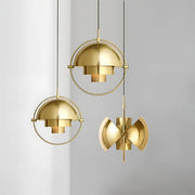 Bracken Frame Iron Ring Pendant Light — gallery image 9