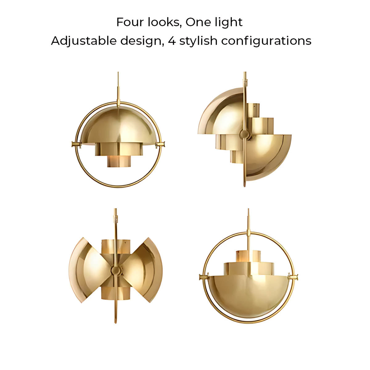 Bracken Frame Iron Ring Pendant Light — gallery image 12