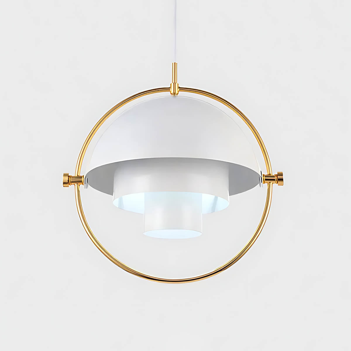 Bracken Frame Iron Ring Pendant Light — gallery image 14