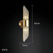 Kestrel Frame Glass Linear Chandelier — gallery image 25