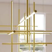 Rowan Frame Acrylic Chandelier — gallery image 7