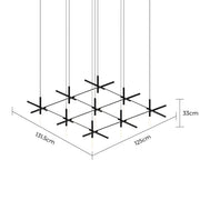 Rowan Frame Acrylic Chandelier — gallery image 9