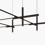 Rowan Frame Acrylic Chandelier — gallery image 1