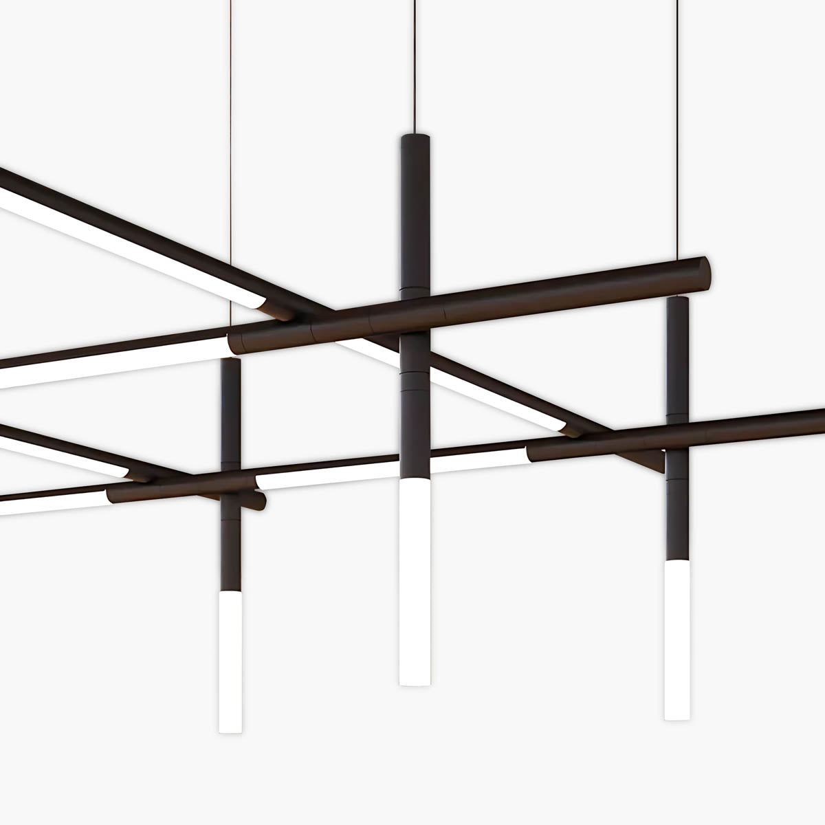 Rowan Frame Acrylic Chandelier — gallery image 1