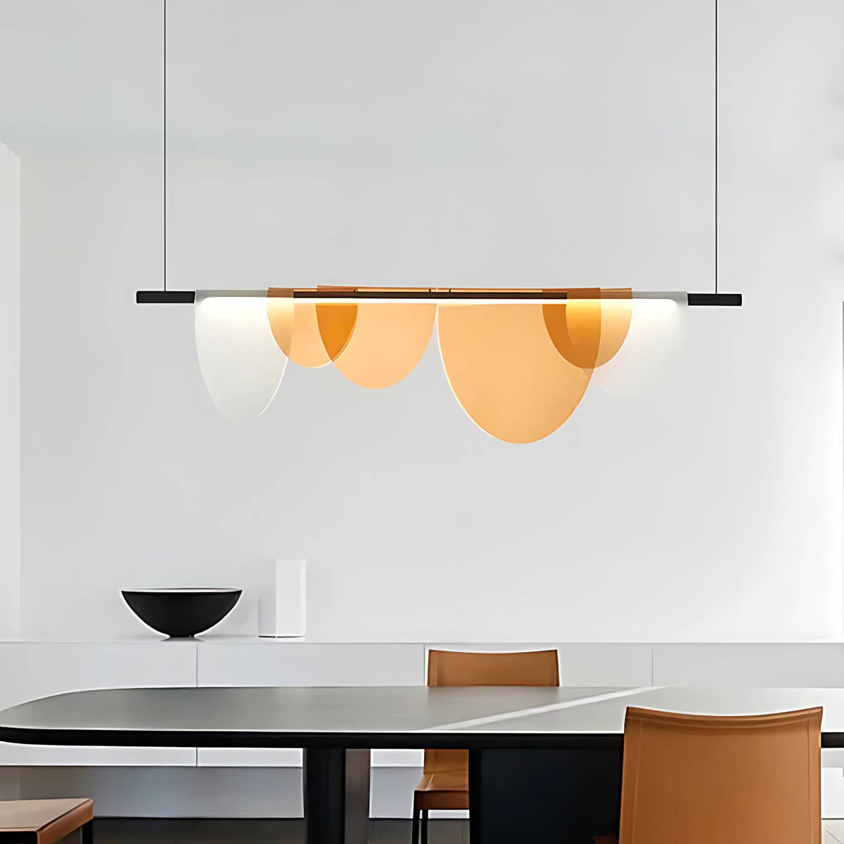 Juniper Frame Acrylic Linear Ceiling Light — gallery image 3