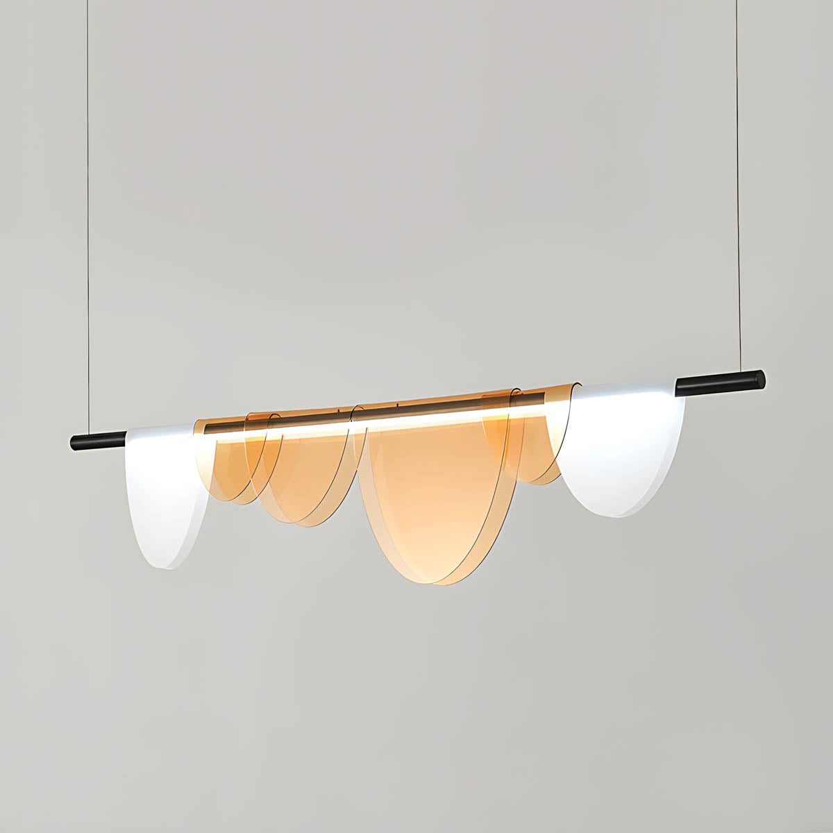 Juniper Frame Acrylic Linear Ceiling Light — gallery image 13