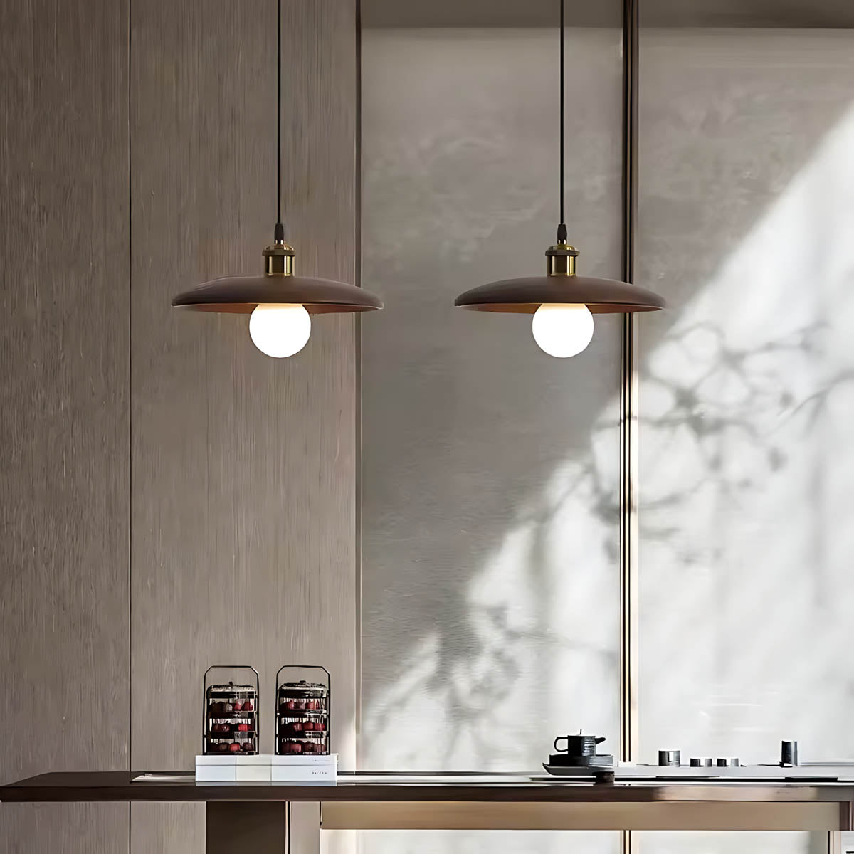 Wren Frame Wood Pendant Light — gallery image 3