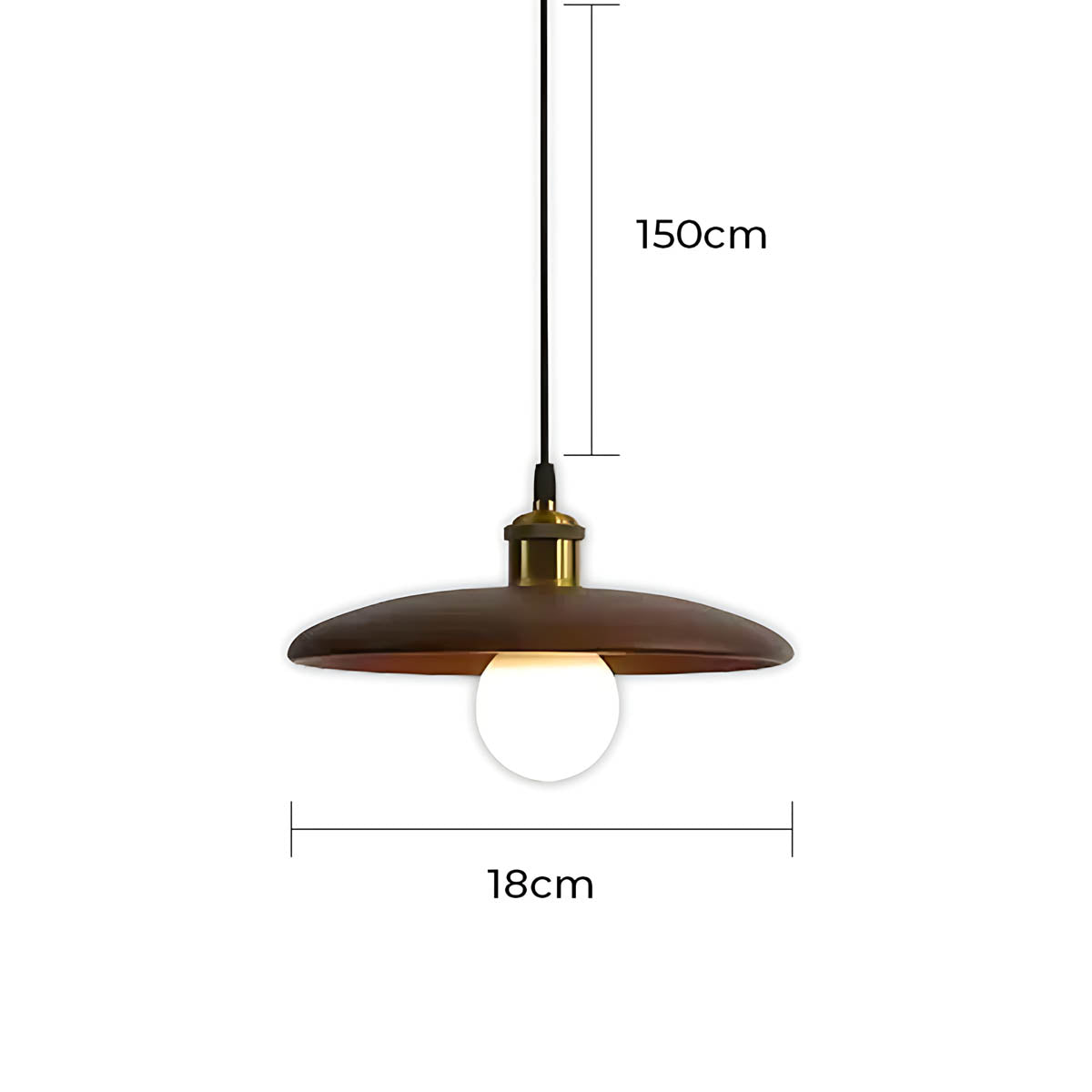 Wren Frame Wood Pendant Light — gallery image 17