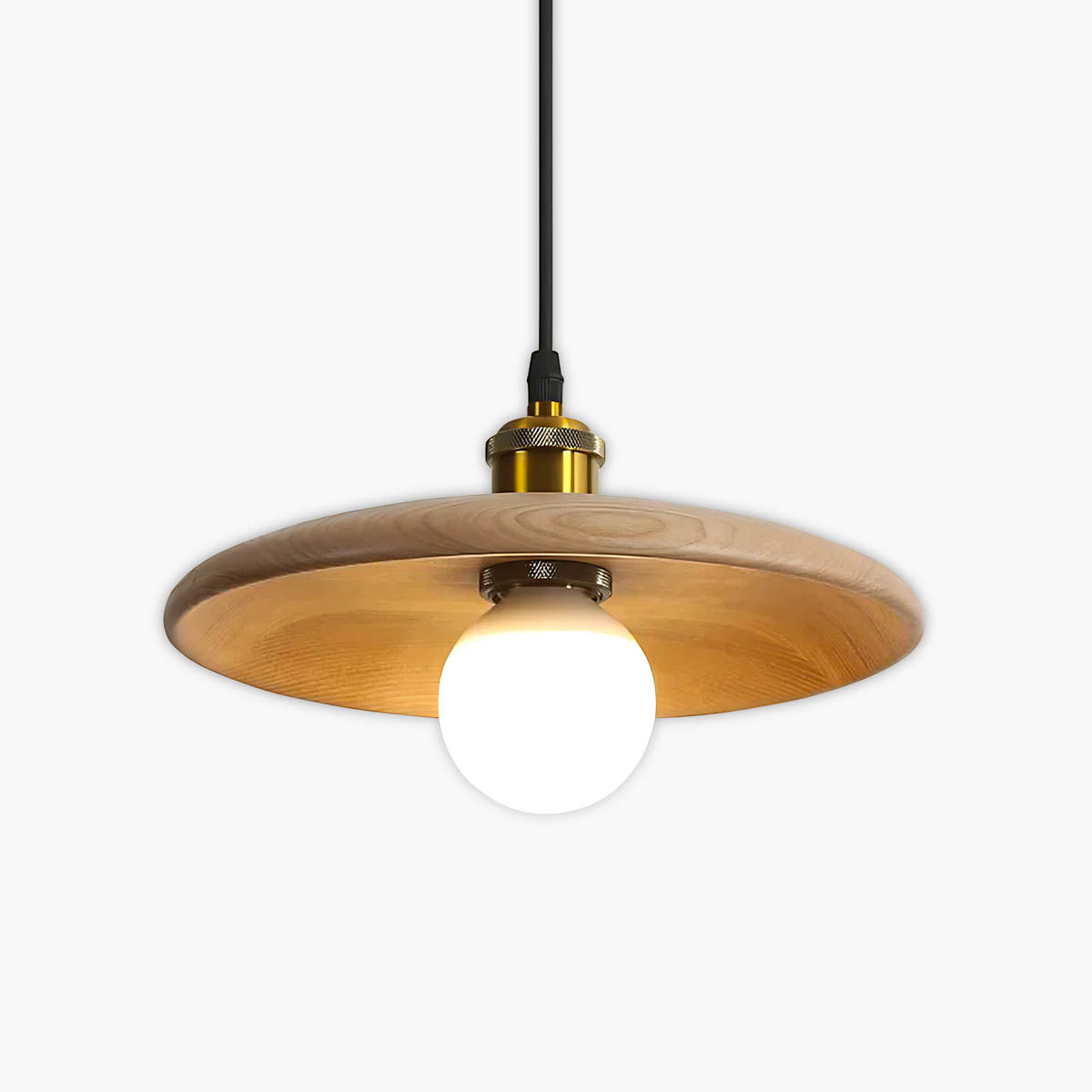 Wren Frame Wood Pendant Light — gallery image 1