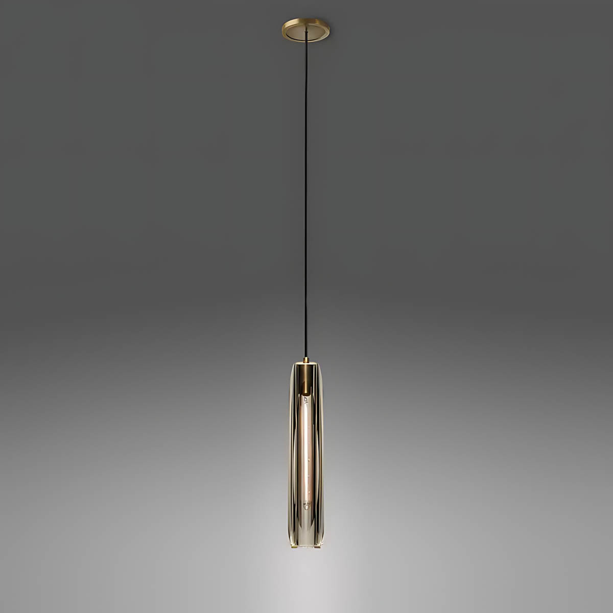 Tilden Frame Crystal Pendant Light — gallery image 6
