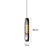Tilden Frame Crystal Pendant Light — gallery image 10