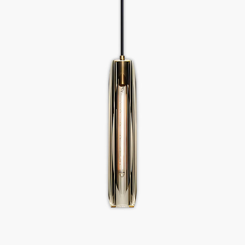 Tilden Frame Crystal Pendant Light — gallery image 1