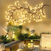 Reed Frame Outdoor Wall Light — gallery image 2