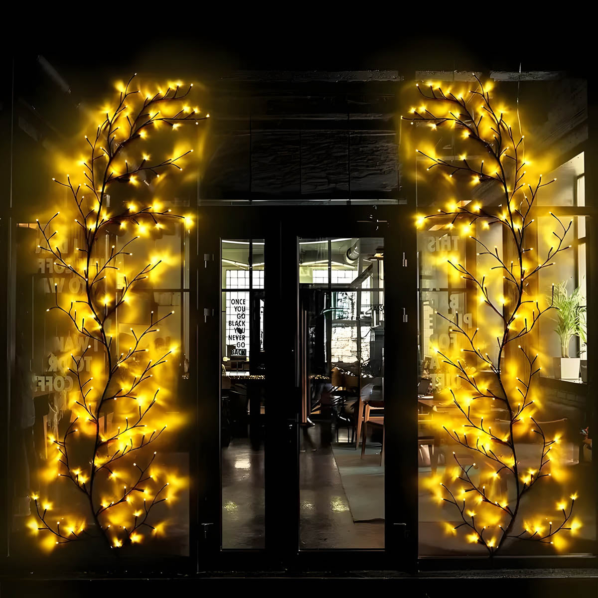 Reed Frame Outdoor Wall Light — gallery image 8
