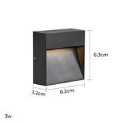 Fenwick Frame Glass Outdoor Wall Light — gallery image 14