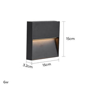 Fenwick Frame Glass Outdoor Wall Light — gallery image 15