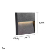 Fenwick Frame Glass Outdoor Wall Light — gallery image 16