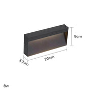 Fenwick Frame Glass Outdoor Wall Light — gallery image 17