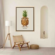 Fernwood Loop Owl Canvas Wall Art — gallery image 5
