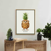 Fernwood Loop Owl Canvas Wall Art — gallery image 7