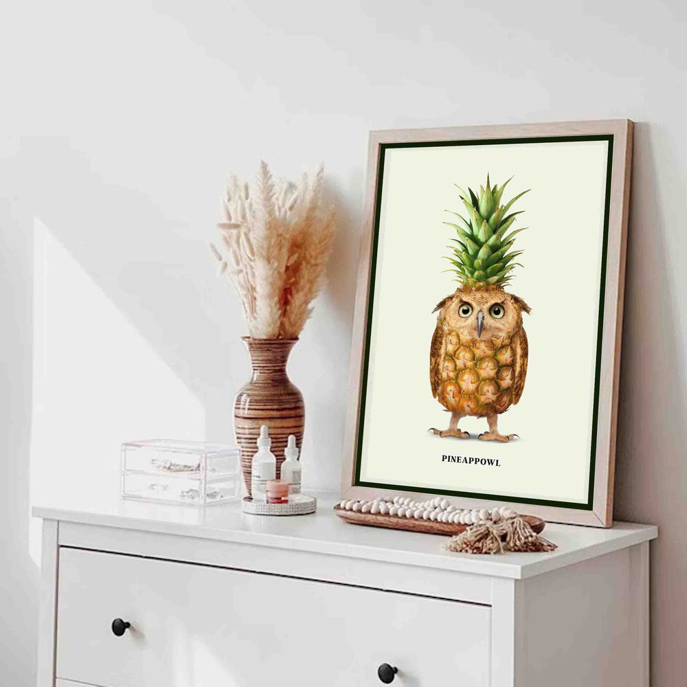 Fernwood Loop Owl Canvas Wall Art — gallery image 4
