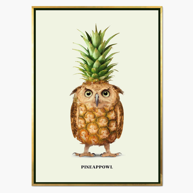 Fernwood Loop Owl Canvas Wall Art — gallery image 1