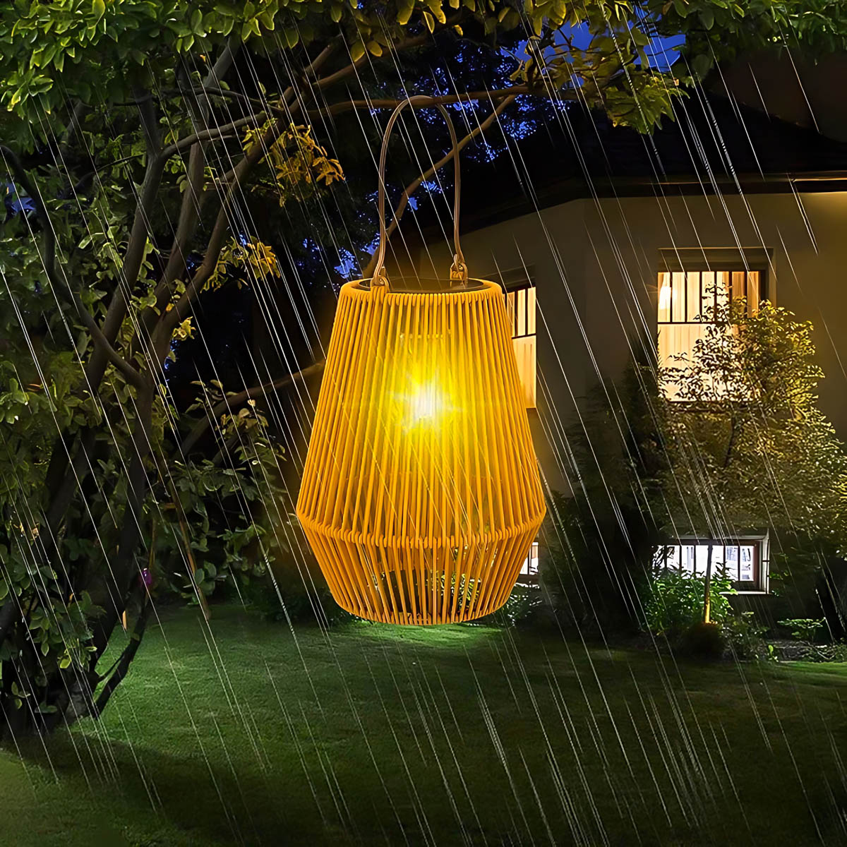 
Luminária de Mesa Marlow com Lanterna de Rattan — foto 10