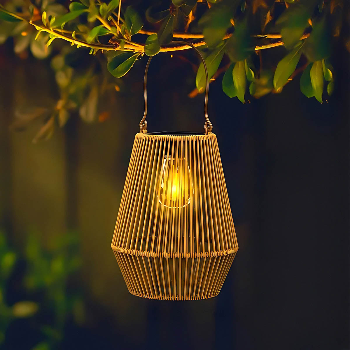 
Luminária de Mesa Marlow com Lanterna de Rattan — foto 6