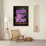 Fairford Loop Floral Canvas Wall Art — gallery image 8