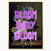 Fairford Loop Floral Canvas Wall Art — gallery image 1