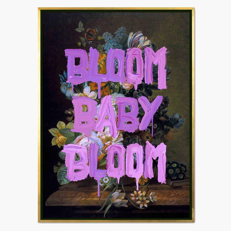 
Fairford Loop Floral Canvas Wall Art — photo 1