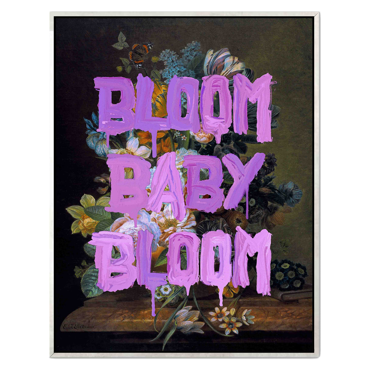 Fairford Loop Floral Canvas Wall Art — gallery image 41