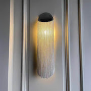 Birch Frame Metal Wall Sconce — gallery image 3