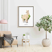 Greenwood Loop Alpaca Canvas Wall Art — gallery image 6