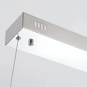 Clover Frame Crystal Linear Chandelier — gallery image 15