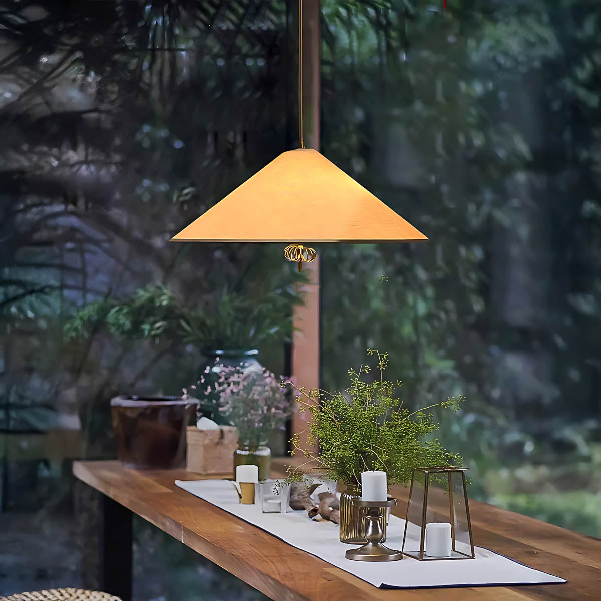 
Hazel Frame Metal Pendant Light — photo 2