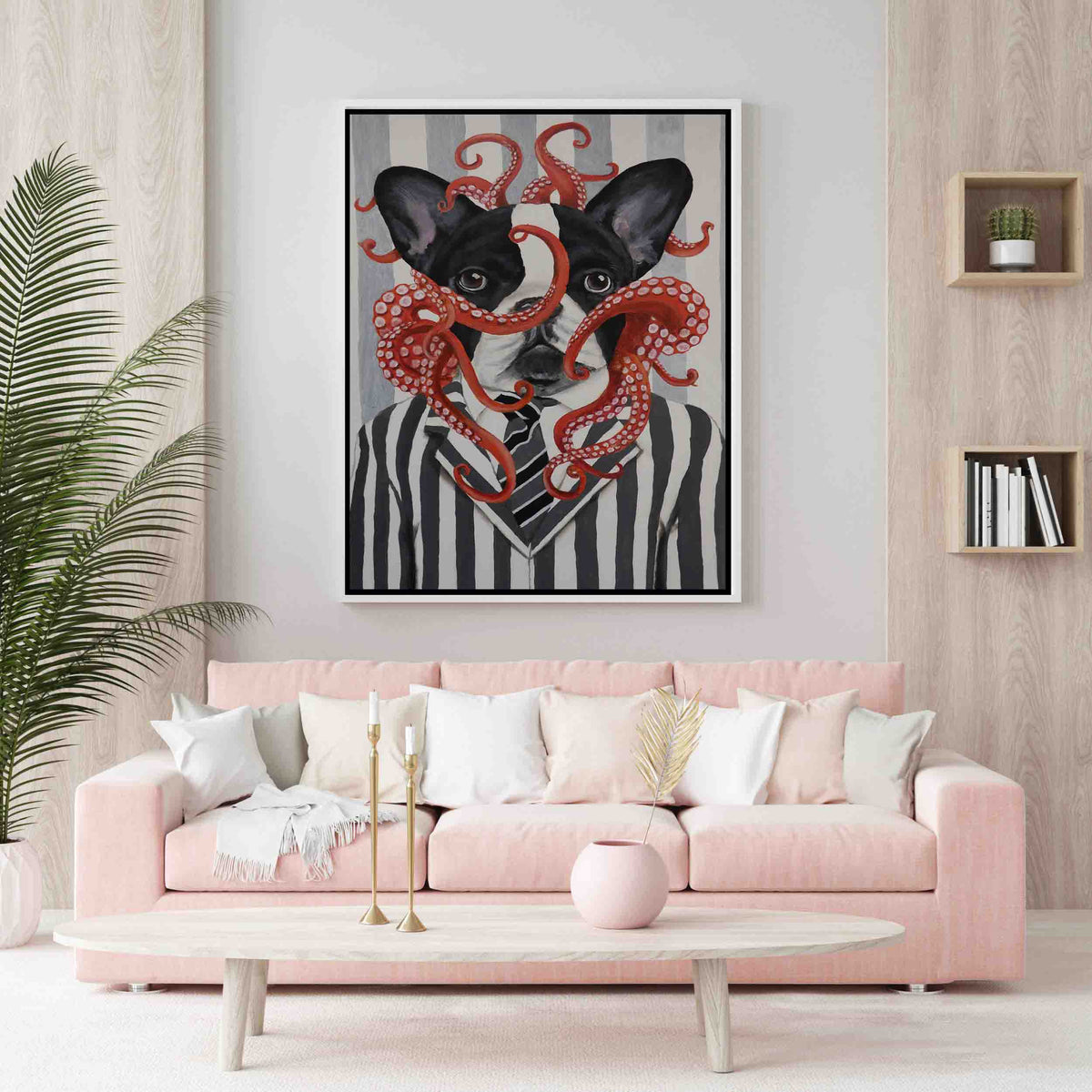Northwick Axis Bulldog Canvas Wall Art — gallery image 4