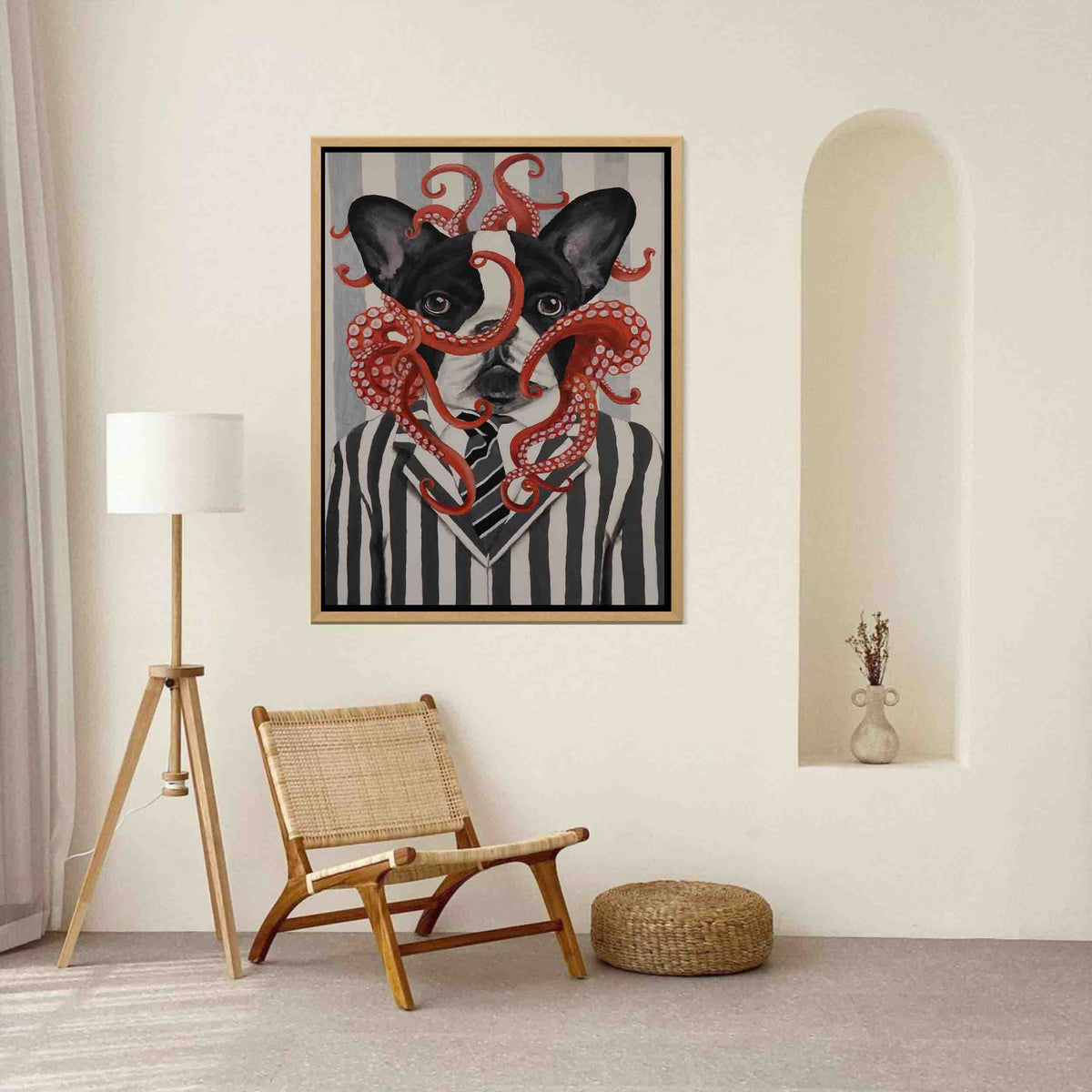 Northwick Axis Bulldog Canvas Wall Art — gallery image 6