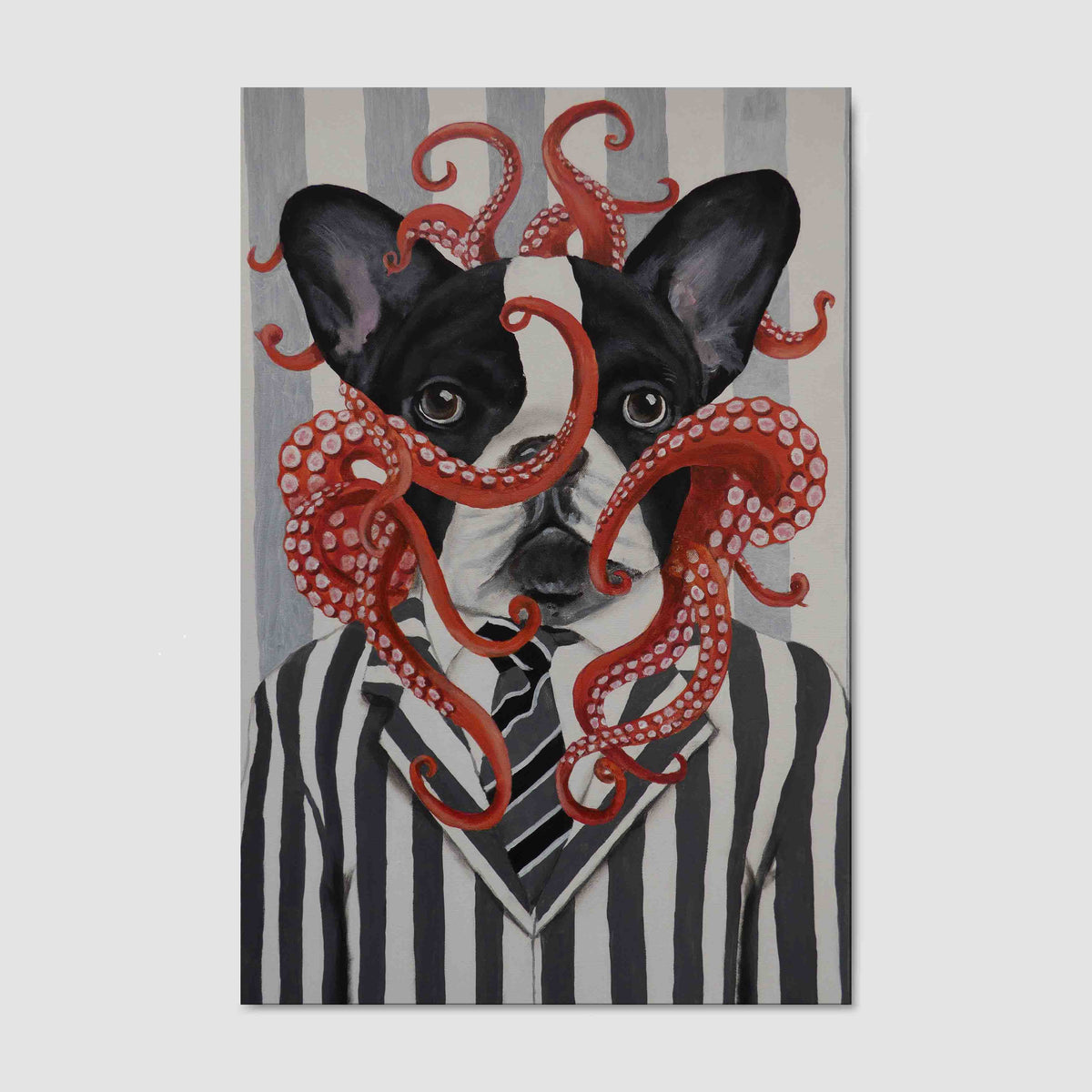 Northwick Axis Bulldog Canvas Wall Art — gallery image 15