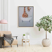 Oakmere Axis Giraffe Canvas Wall Art — gallery image 5