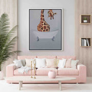 Oakmere Axis Giraffe Canvas Wall Art — gallery image 6